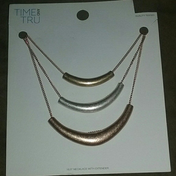 Time and Tru Jewelry - Brand New Necklace 16.5" with extender